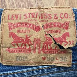Levi 501’s