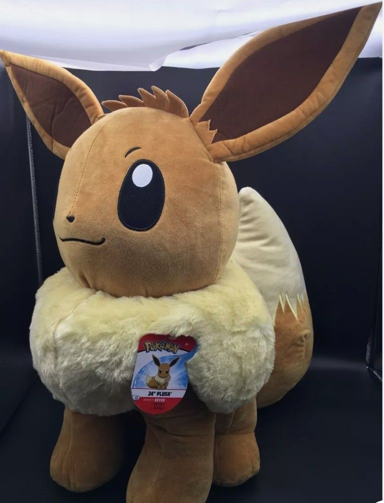 24 Inch Plush Eevee With Tag