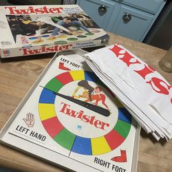 1966 Twister Family Game Vintage 