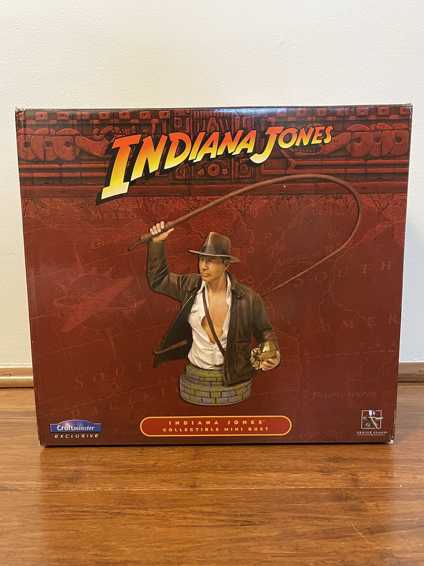 Gentle Giant Gencon 2008 Croftminster Exclusive INDIANA JONES Mini Bust LE 1000