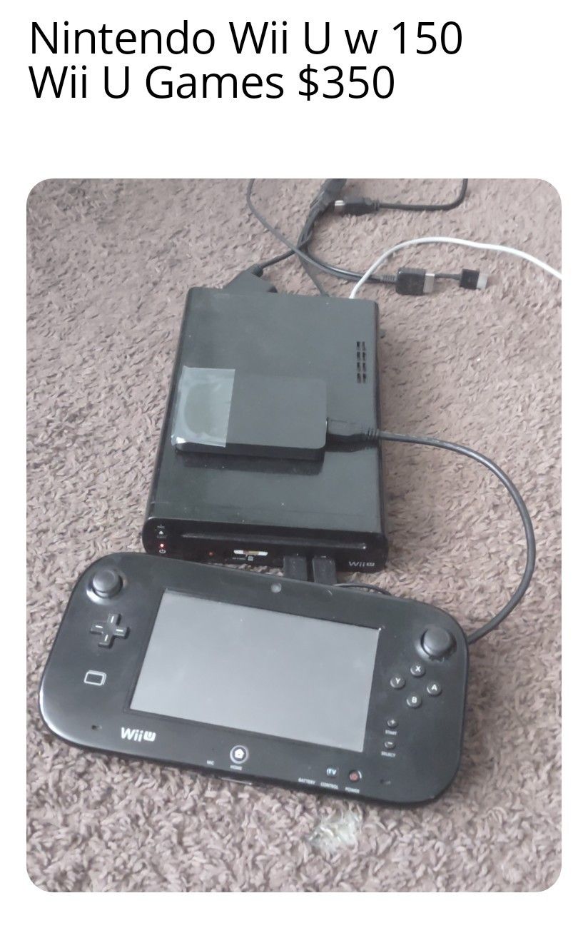Nintendo Wii U W Up To 5000 Games