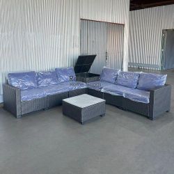 8pc Outdoor Sectional Patio Furniture Set