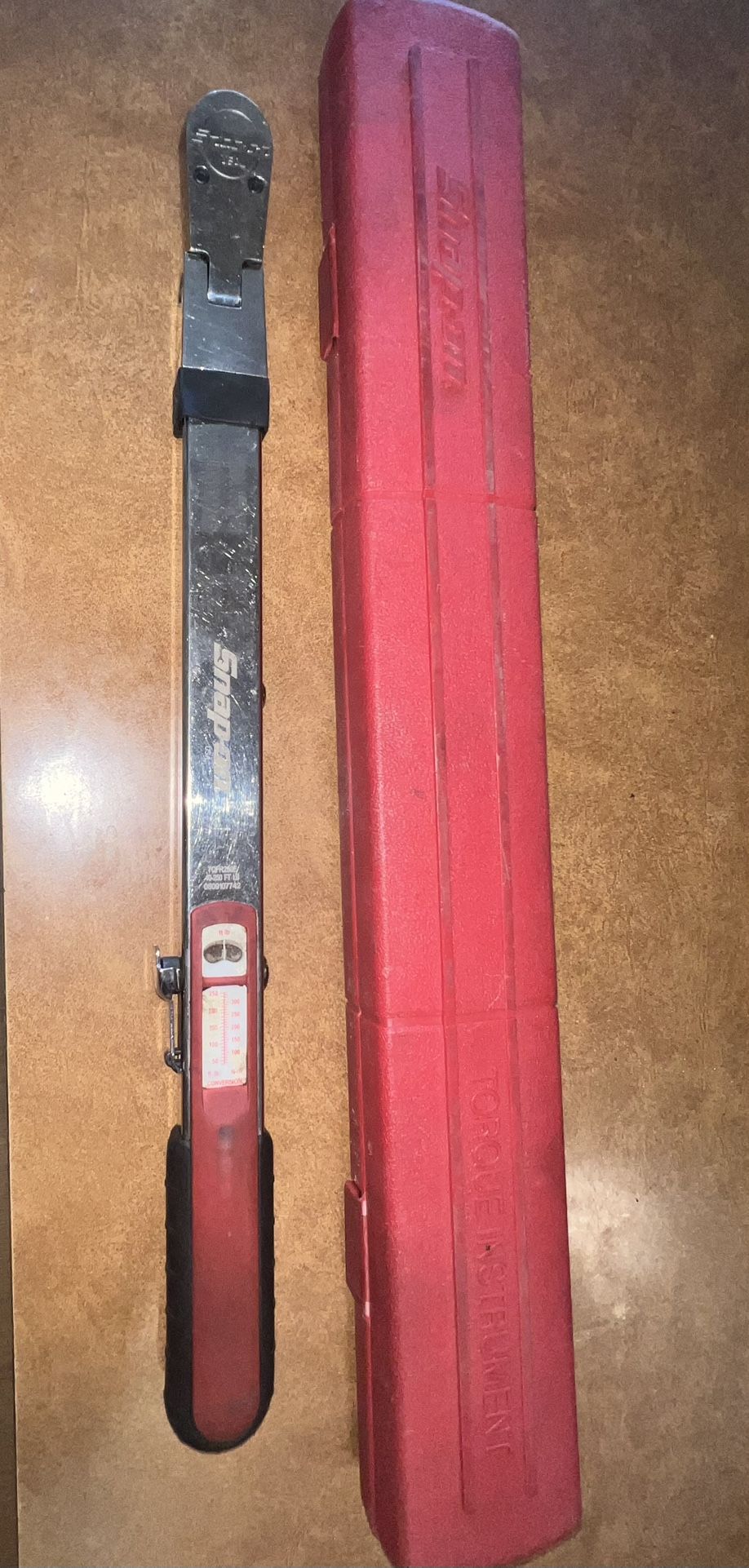 Snap On 1/2 Inch Drive Torque Wrench
