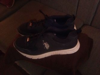 Running Blue Sneakers Size 11