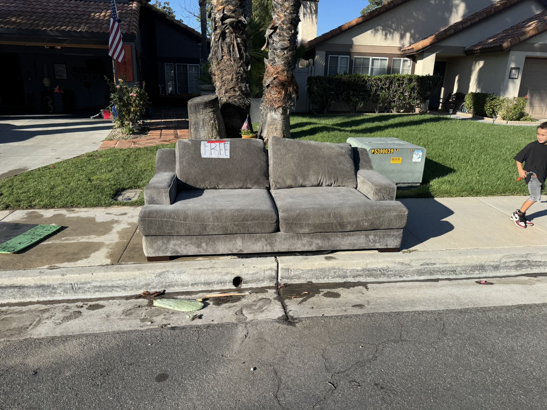 Free Oversized Couch