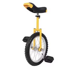 16 in. Cycling Unicycle with Steel Rim