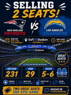 Patriots vs Chargers