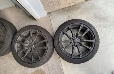 Toyota GT 86 Stock Wheels Painted Black Rims Only