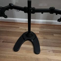 Dual External Monitor Arms