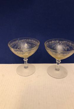 Vintage Fostoria Sherbert Stemware