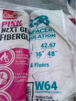 R38 unfaced insulation