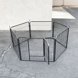 (New in Box) $70 Pet Dog Heavy Duty Playpen with 6-Panels X (24” Tall X 32” Wide)