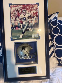 Authenticated Troy Aikman Autograph Picture
