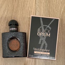 YSL Black Opium Perfume, 1oz, New