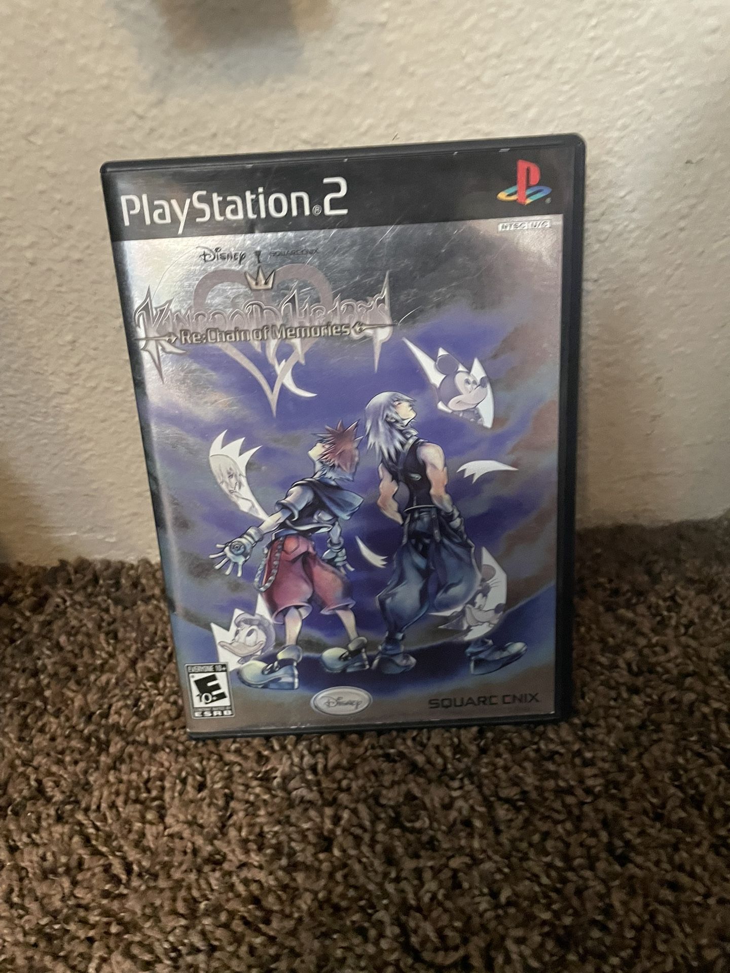 Kingdom Hearts ReChain Of Memories PS2 CIB
