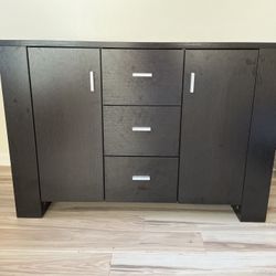 Sideboard Buffet Cabinet Espresso Brown