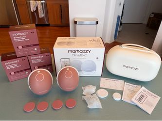 Momcozy M9 Breast Pump with replacements