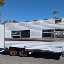 Vintage 21' Trailer 1969 Terry Mid-Century Travel Camper Tows Well Easy Project