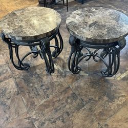 24” Round End Tables