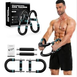 Twister Arm Trainer, Adjustable Chest
Workout Equipment for Men & Women,
Home Gym Strength Trainer, Muscle Builder
& Strength Training for Arms, Chest