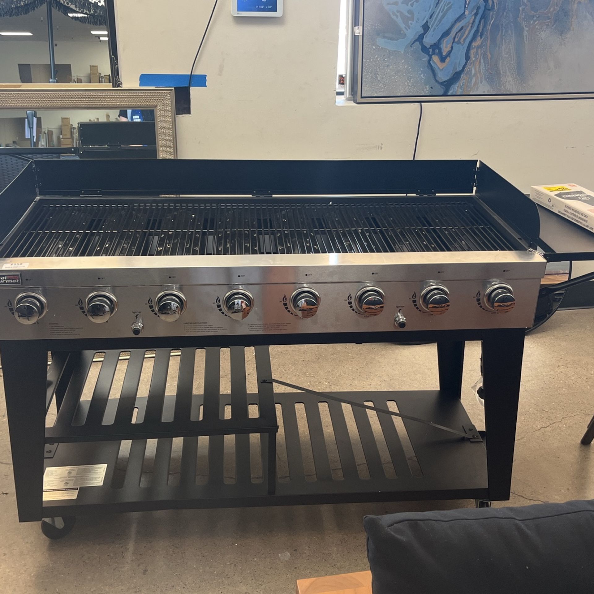 8-burner Propane Gas Grill