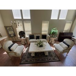 Vintage 6 Piece Living Room Set 