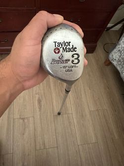 TaylorMade Burner 3-wood, 15° loft.