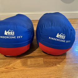 REI Kindercone Kids Sleeping Bag Set Of 2