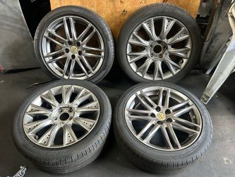 Set of wheels scion tc 2012 18 in