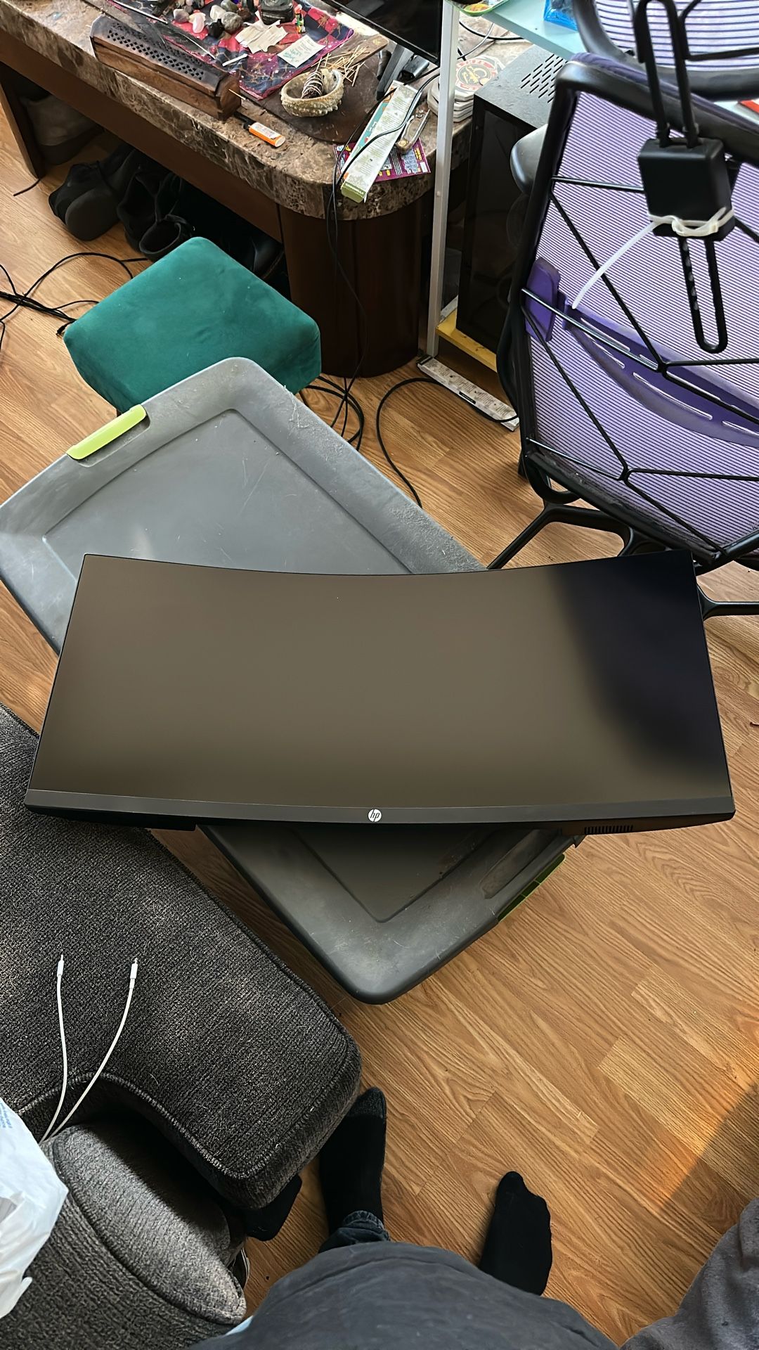 34” HP Curved Monitor