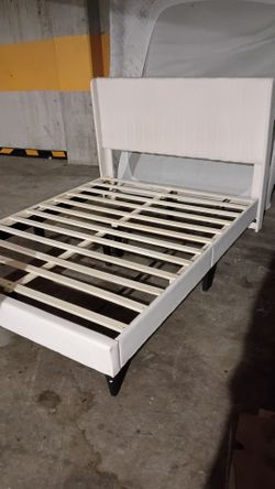 Full size bed and frame