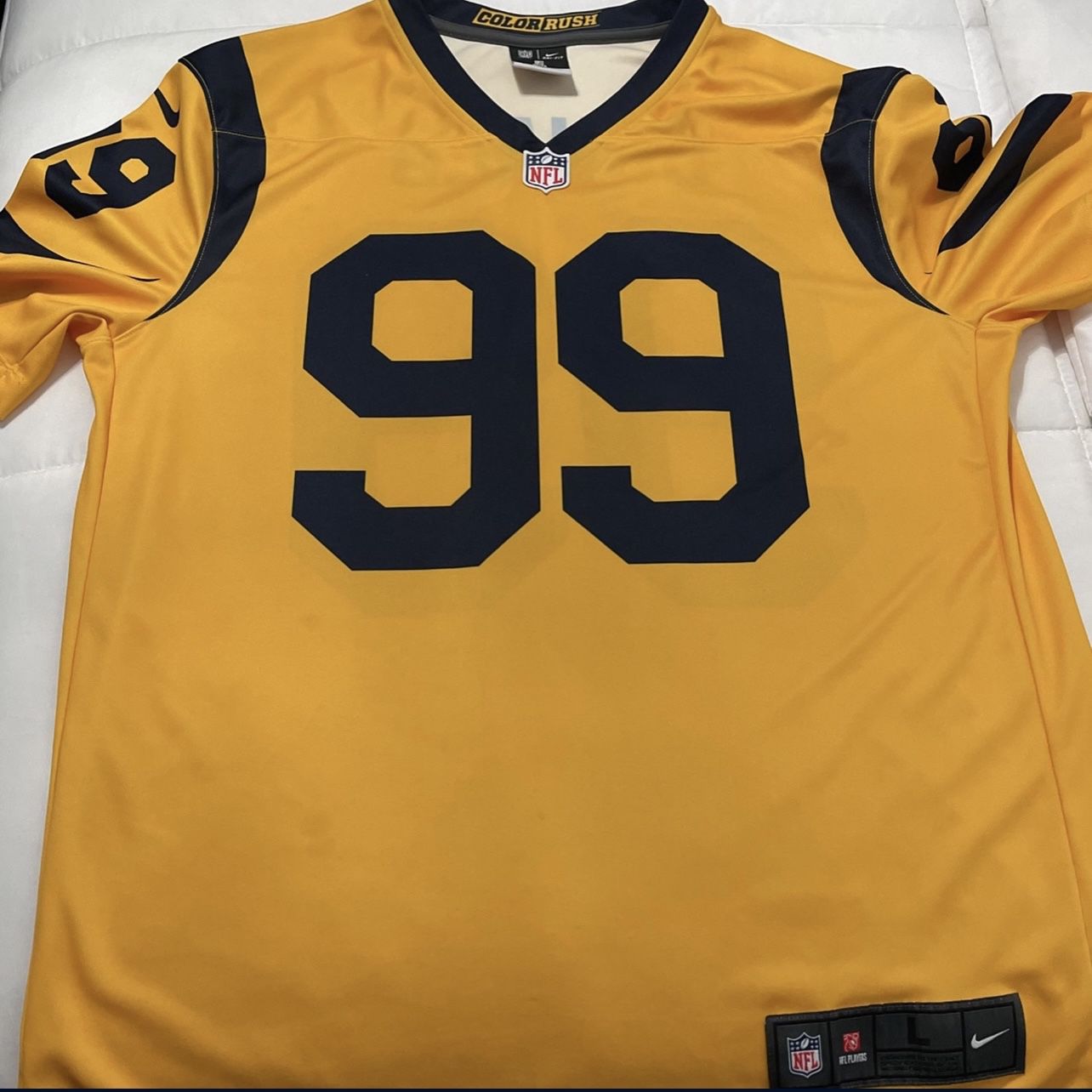 LA Rams Aaron Donald Special Edition Jersey Large for Sale in City Of  Industry, CA - OfferUp