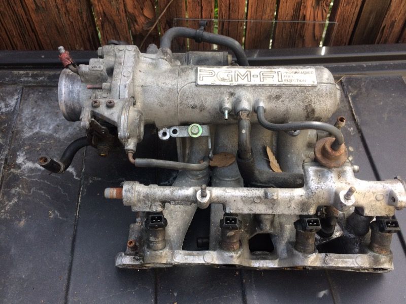 D16a6 intake manifold complete