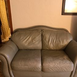 Leather Sofa/ Chair FREE FREE FREE