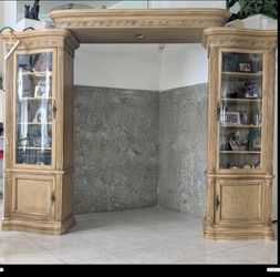 Wall unit 4 piece, vintage