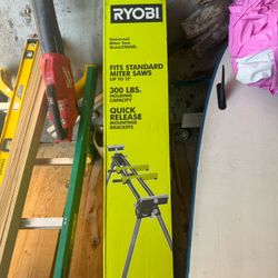Boxed Ryobi Miter Saw Stand