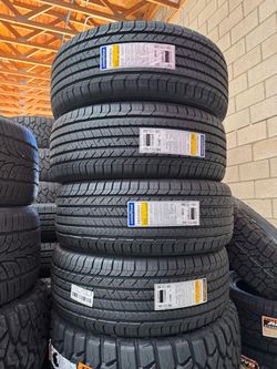 285/45r22 Goodyear 4 New Tires mounted and balanced included