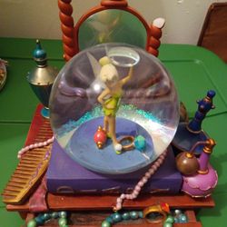 Disney Tinkerbell Diary Snowglobe Musical.