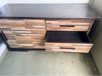 Crate and Barrel media console