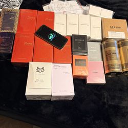 Luxury cologne collection