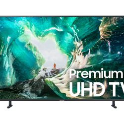 Samsung TV: UN55RU8000F 55" 4K UHD HDR Smart TV w/ Wall Mount – Great Condition