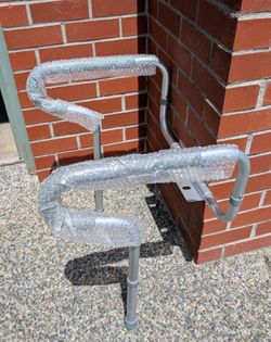 Toilet safety frame and bathtub safety bar for senior care
