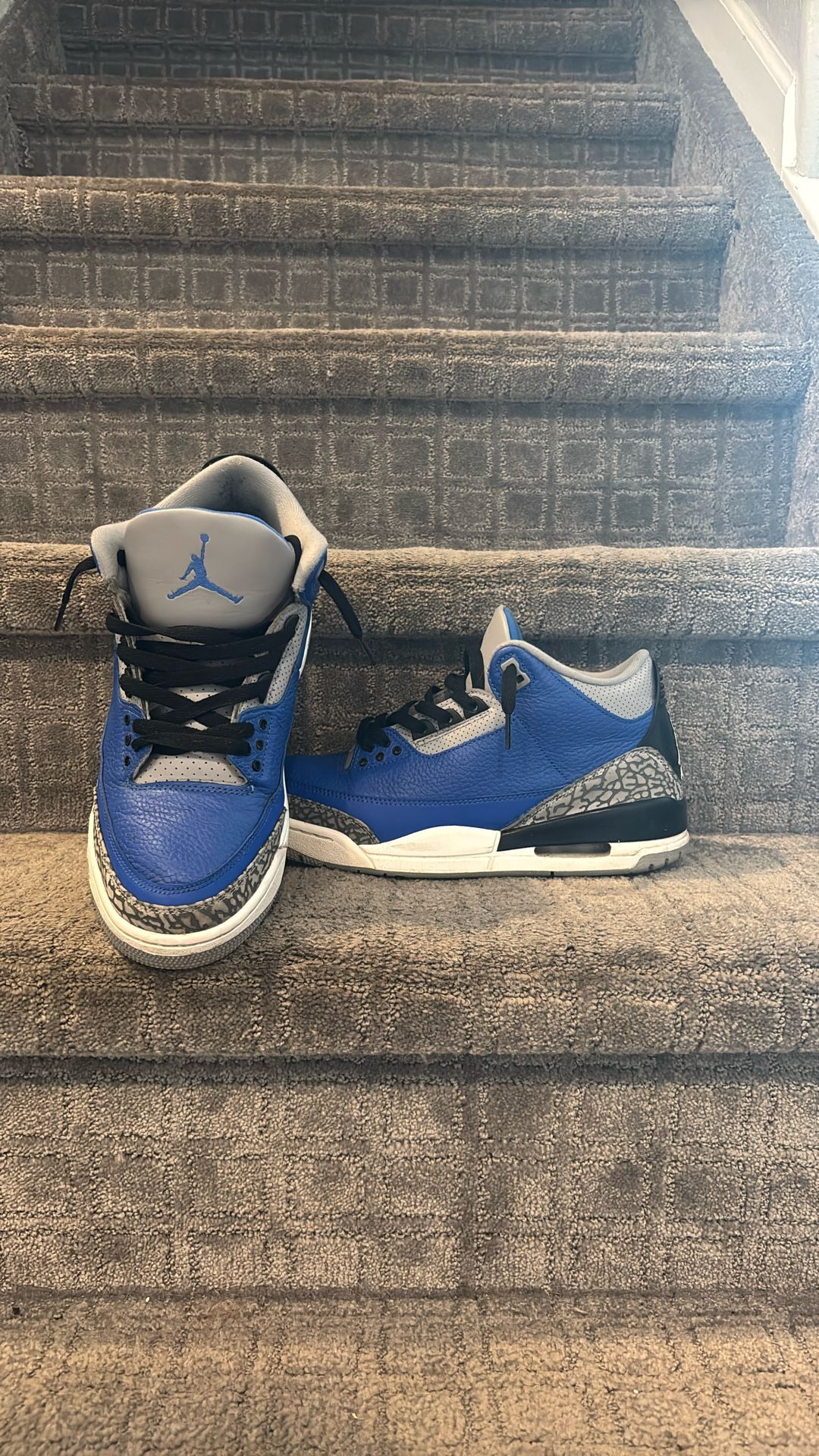 Jordan 3 Royal Blue Size 10