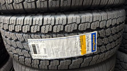 Goodyear Wrangler Territory AT 265/70R16 Tire