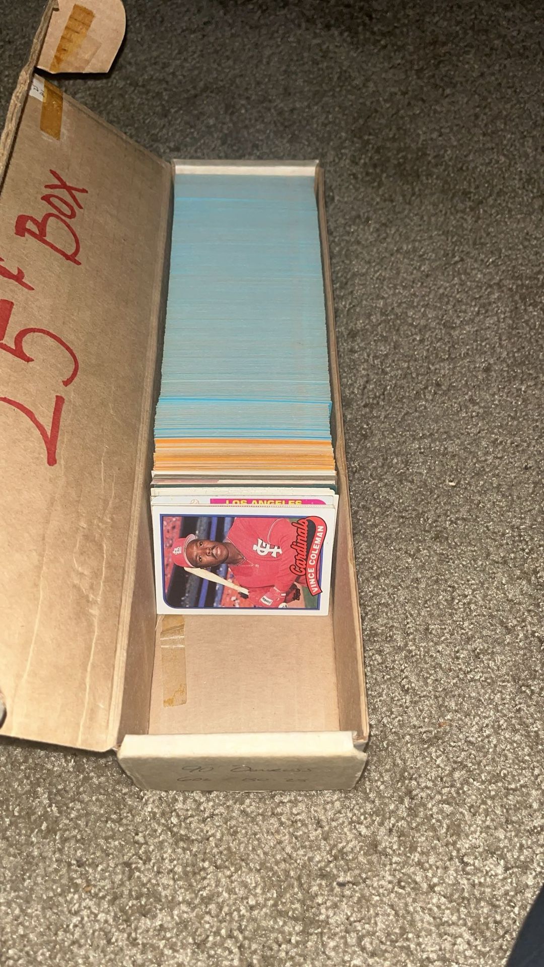 500+ Vintage Baseball Cards 1980s-90s