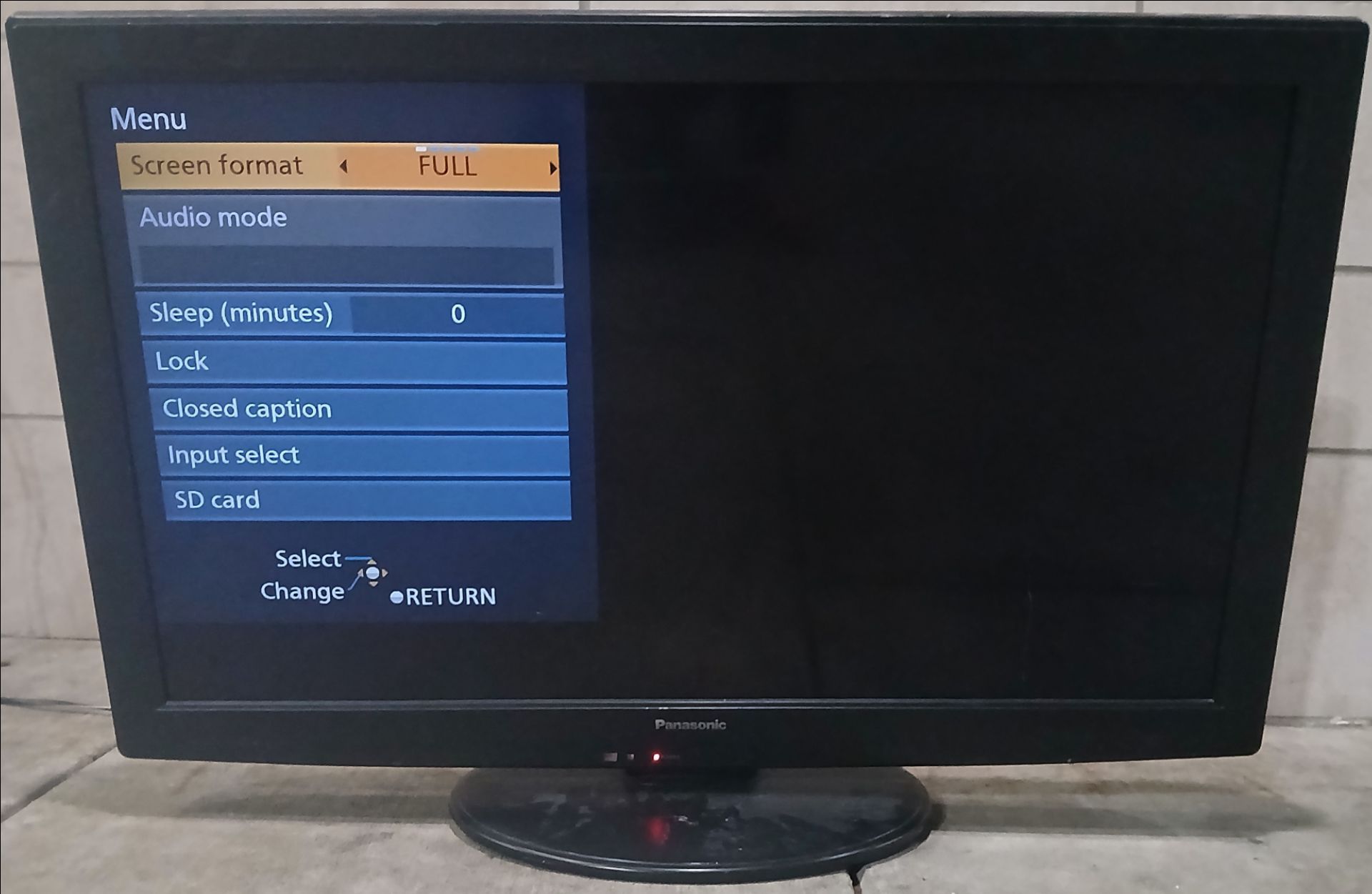 37 inch Panasonic LCD TV