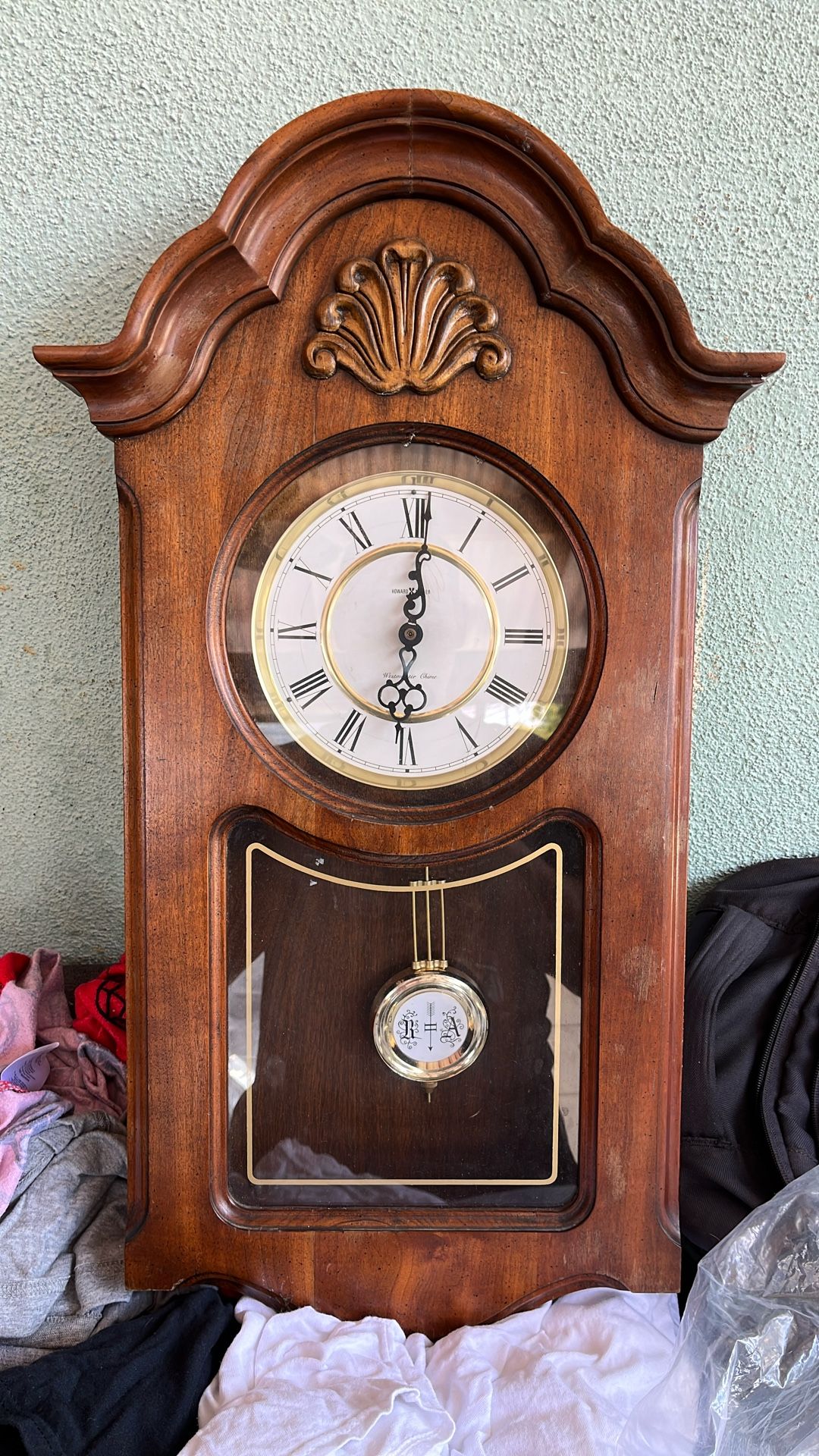 Howard Miller Wood Clock