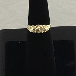 10k Nugget Ring