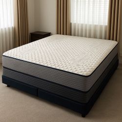 Brand New King Size Mattress 10” For Unbeatable Comfort! Also in Twin, Full & Queen. Wrapped in Plastic. Same-day Delivery.