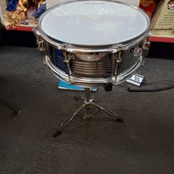 New York pro snare drum with stand